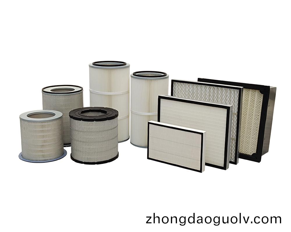 Environmental dust removal filter