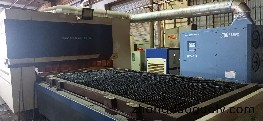 激光切割除(chu)塵器案例