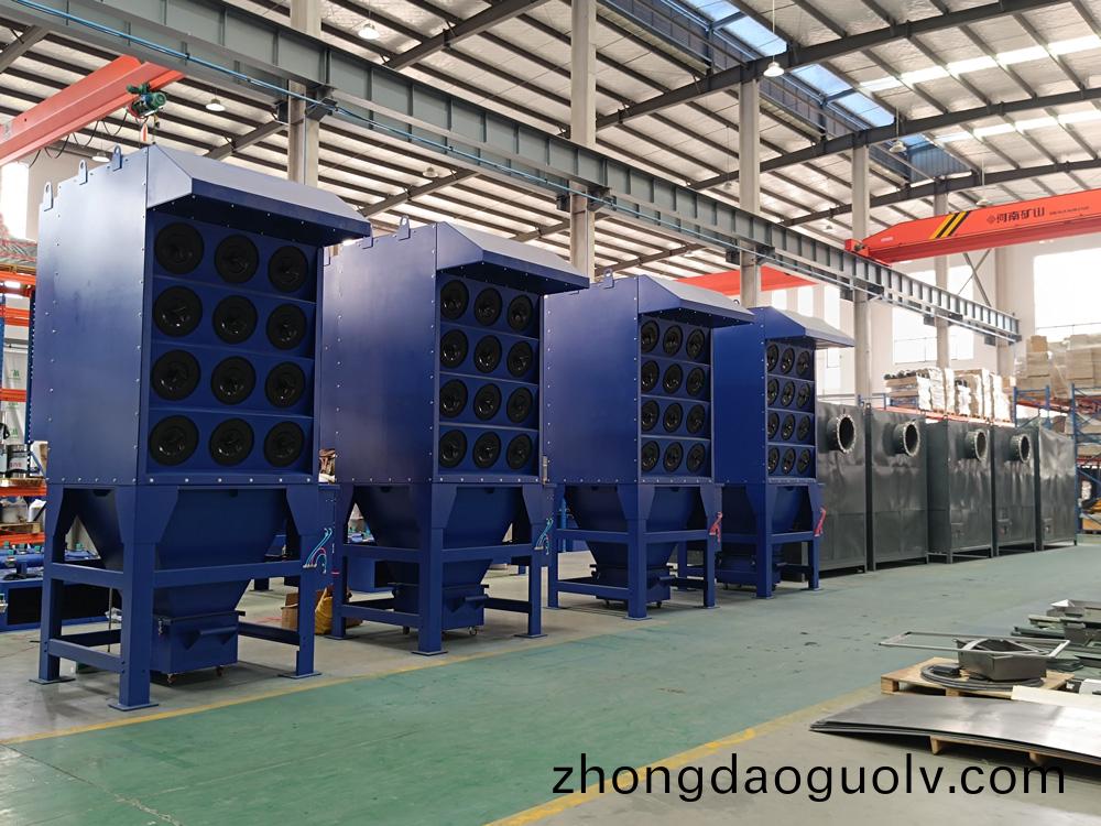 Dust collector production workshop