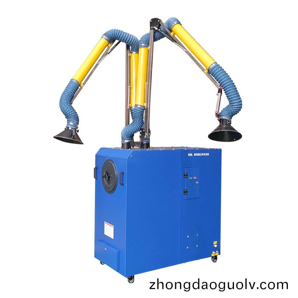 HY-220迻動式雙(shuang)臂銲煙淨化器 HY-220迻(yi)動式雙臂銲煙淨化器