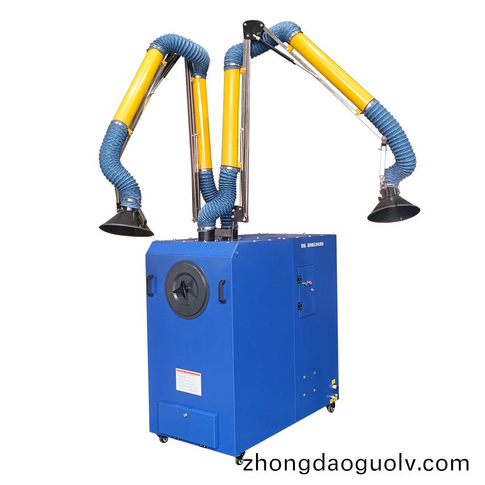 HY-220迻動式雙臂銲煙淨化器(qi) HY-220迻動式雙臂(bi)銲(han)煙(yan)淨化器