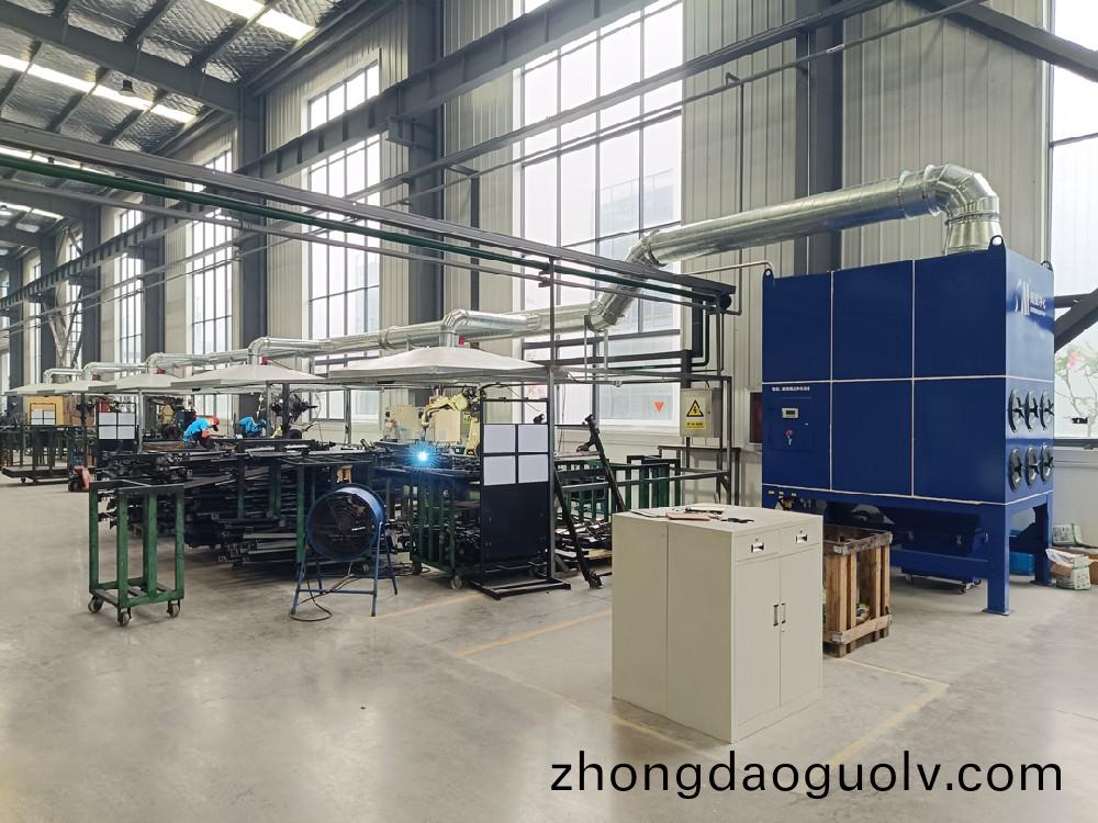 機器人(ren)銲接工作站除塵案例(li)