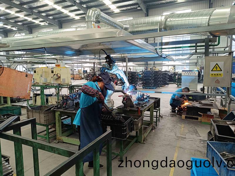 多工位銲接除塵設備